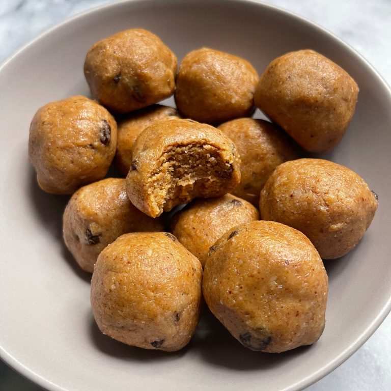 almond butter balls 1